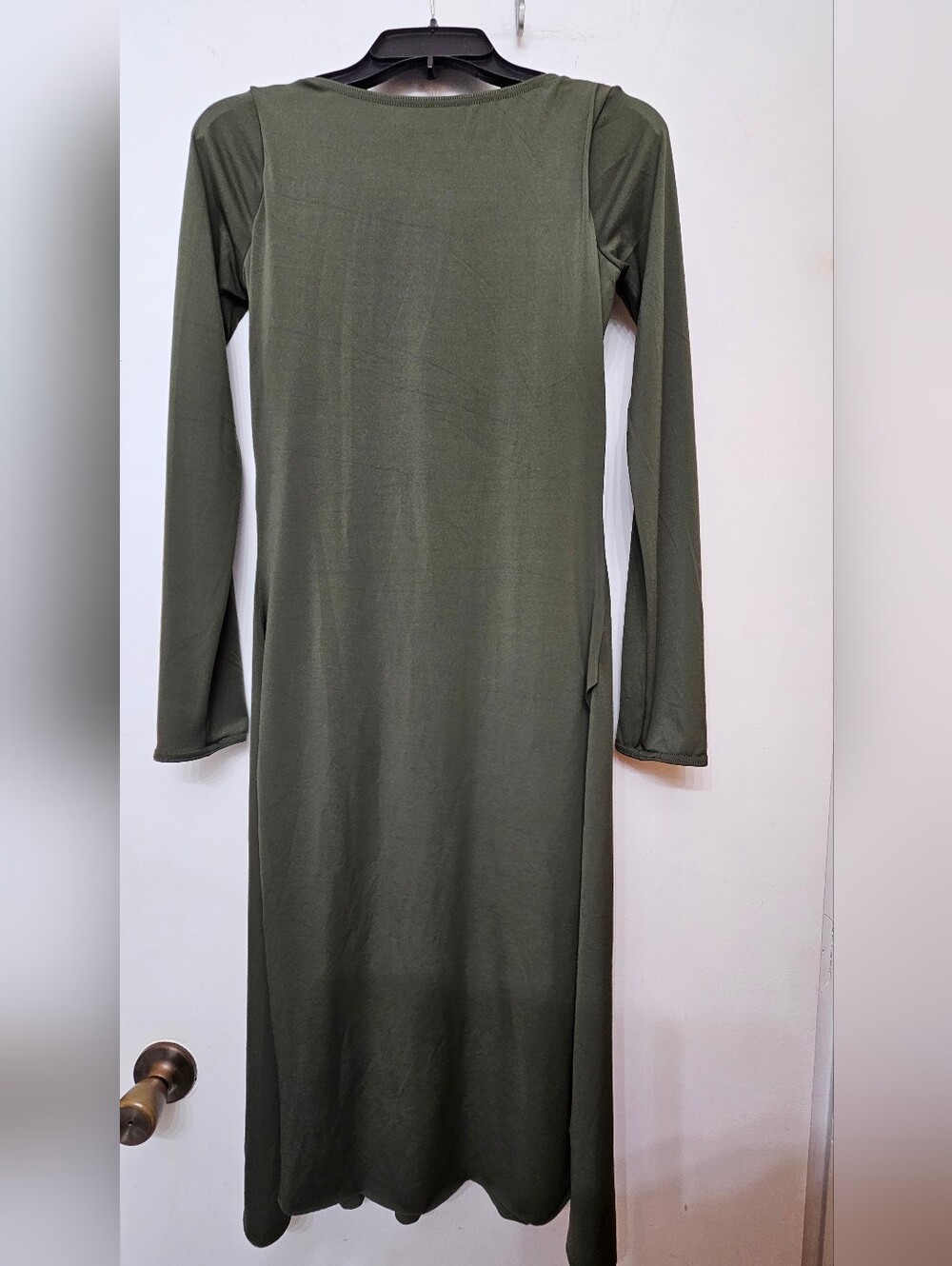 Weissman Dance COSTUME  - Long Sleeve Olive Green Women's Dress
